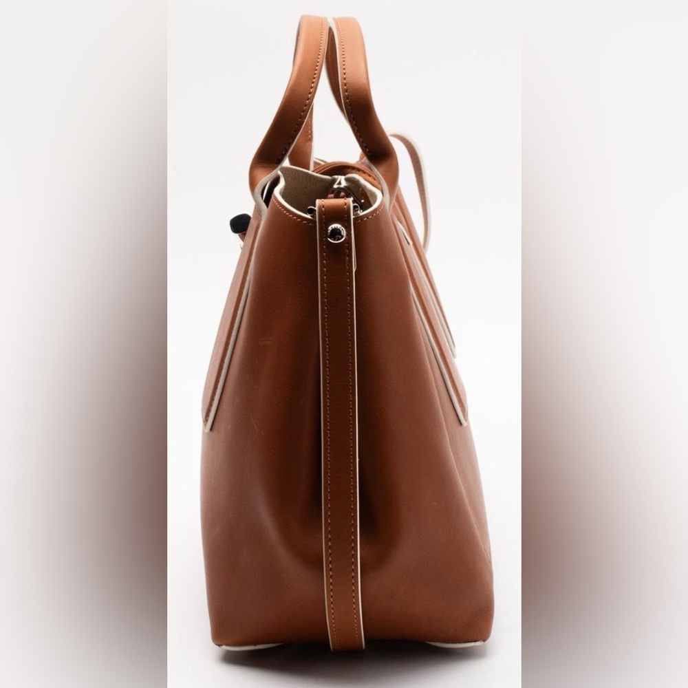 Longchamp Le Roseau leather handbag NWOT - Picture 5 of 16